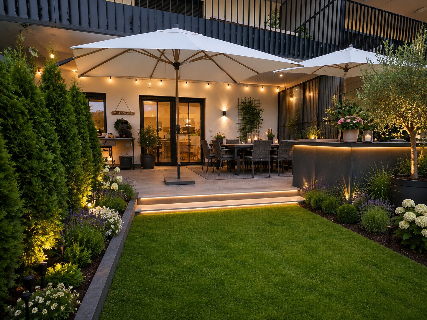 Moderne 3-Zimmer-Erdgeschosswohnung mit Garten in ruhiger Lage von Ranshofen